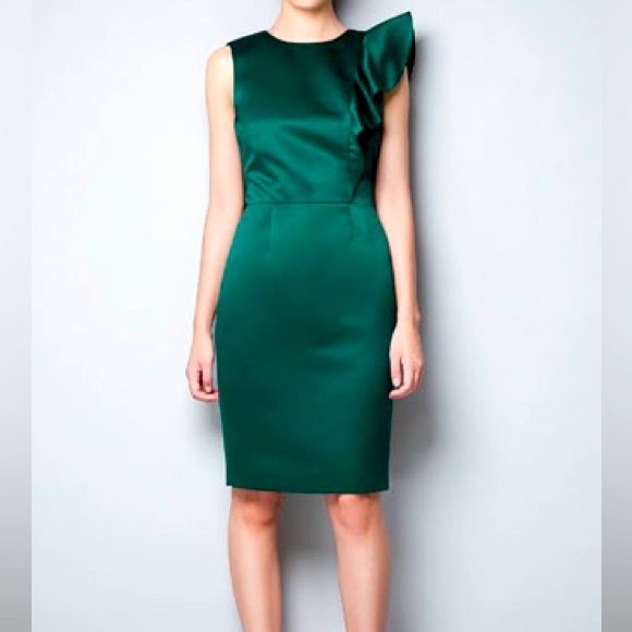 Zara Dresses & Skirts - NWT Zara green cocktail dress